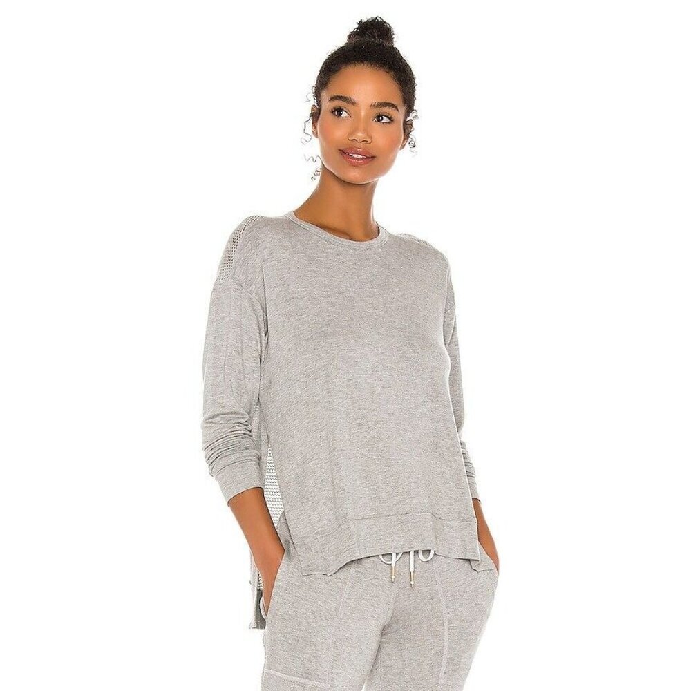 Alala Gray Heron Sweatshirt Athletic Wear Women’s Activewear Size Small Revolve